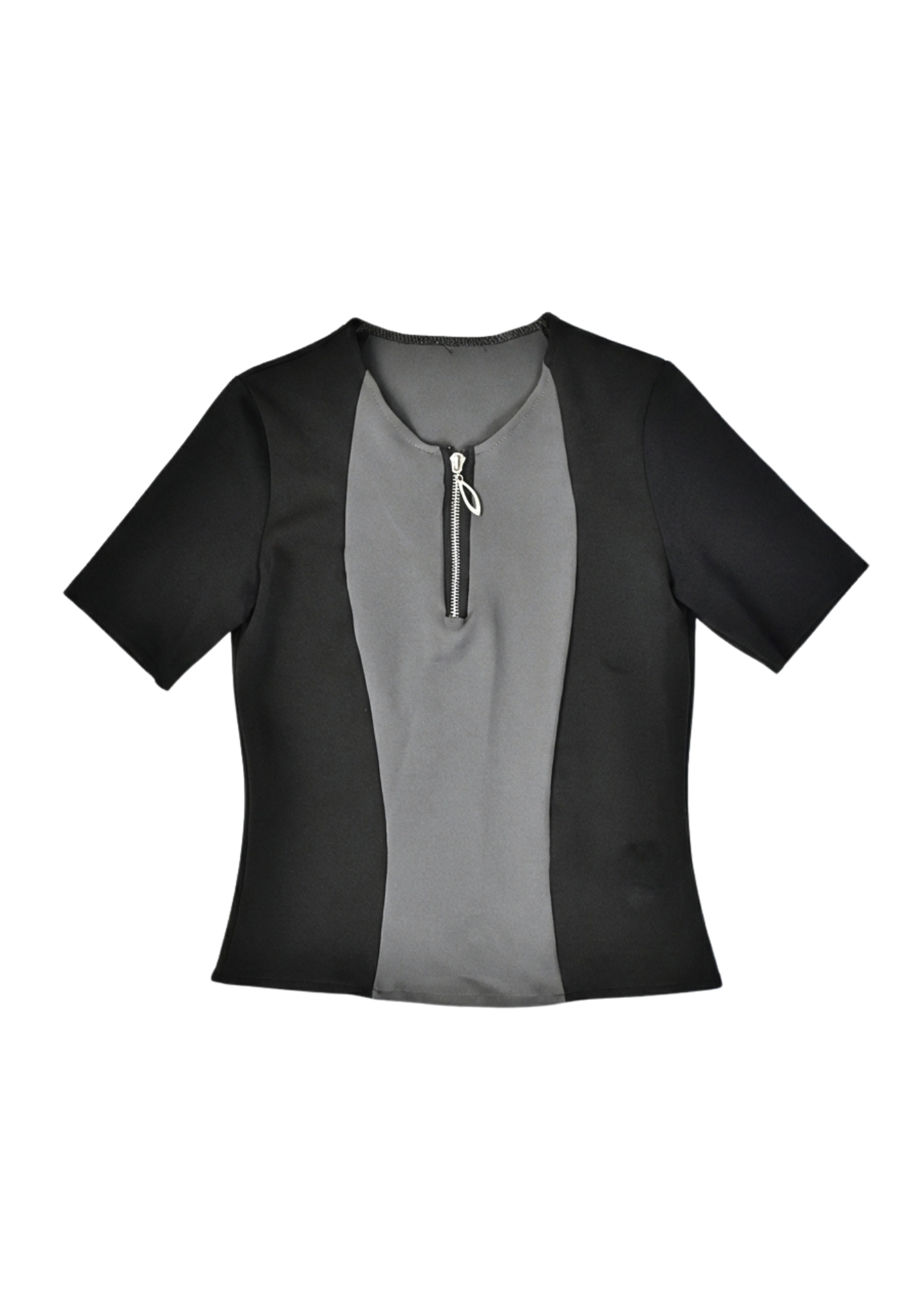 Three-quarter zip up top