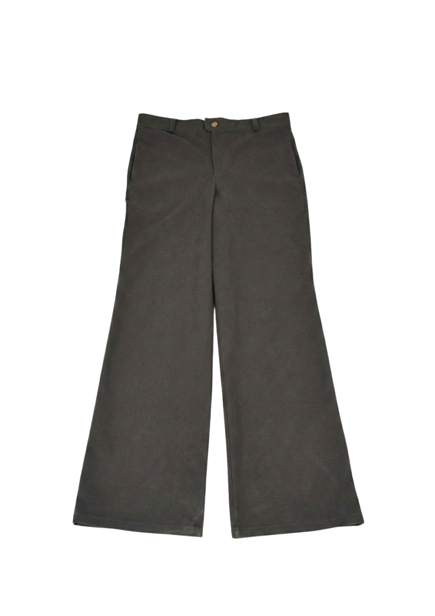 Mens straight cut trousers