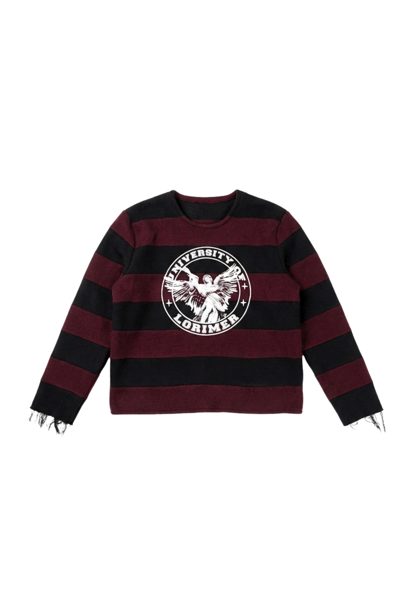 University of Lorimer striped sweatshirt